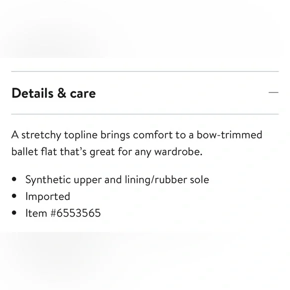 Girls Elise Slip On Ballet Flats from Nordstrom (NWT) - Picture 8 of 8